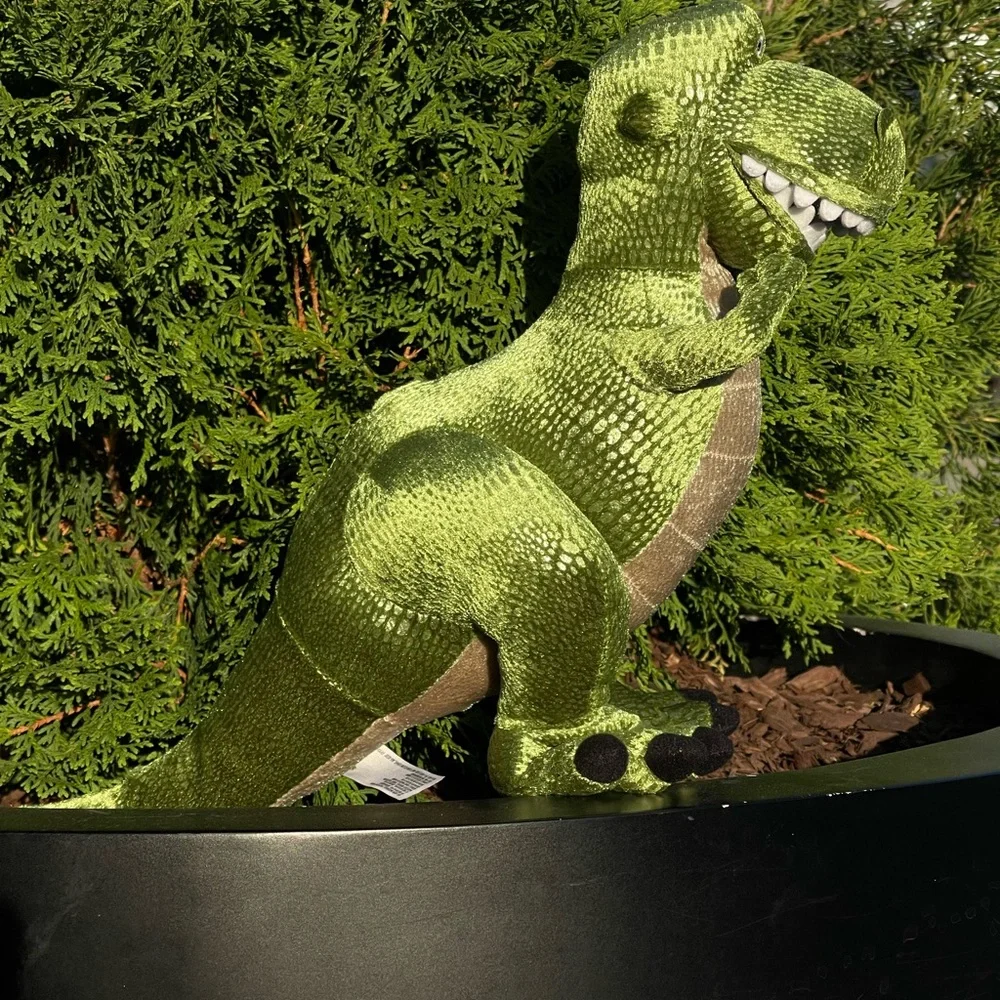 Talking Trex Toy Story Green Dinosaur Plush Toy - Picture 6 of 9